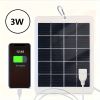 IAGREEA Solar Panel, 3W Portable Solar Charger, Small And Lightweight,4PCS, Suitable For Mountaineering Travel Outdoor Activities