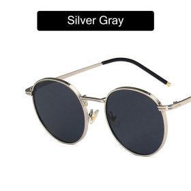 Fashion Glasses Fishing Metal Frame Shades Round Sun Glasses Women's Eyewear Women Men Sunglasses