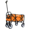 Minimeetall Strap Collapsible Foldable Wagon Cart with strapping system