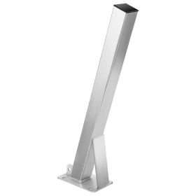 Boat Trailer Winch Stand, 3 x 3 x 34-inch Winch Posts, Boat Winch Mount with U-Bolts for 3 Inches W x 3-4 Inches H Trailer Tongue, Galvanized