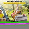 VEVOR 12 Volt Refrigerator, 58 Quart Car Refrigerator, Dual Zone Portable Refrigerator,RV Refrigerator with 12/24V DC and 110-240V AC