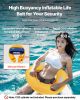 Manual Inflatable Belt Pack for Adults PFD Blue CO2 Cylinder Not Included
