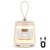 White Waterproof Camping Lantern with Speaker