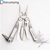 Daicamping DL12 Clip Multifunctional 7CR17MOV Folding Knife Hand Tools Sets Multitools Camping Gear EDC Multi Tools Pliers Kit