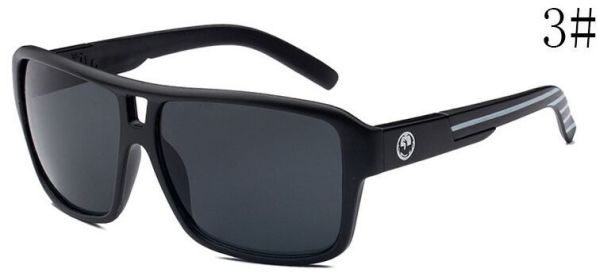 Brand Design Square Sunglasses Men Dragon Sun Glasses for Men Male Driving Fishing Goggle UV400 (Lenses Color: C3, Frame Color: Without Packing)