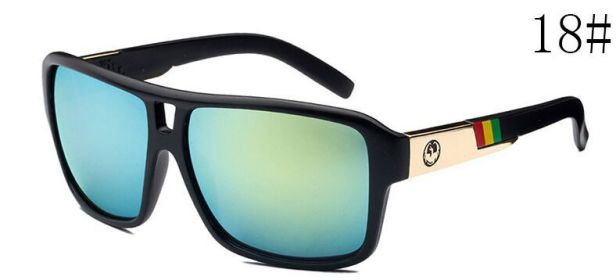 Brand Design Square Sunglasses Men Dragon Sun Glasses for Men Male Driving Fishing Goggle UV400 (Lenses Color: C18, Frame Color: Without Packing)