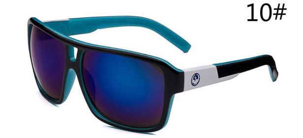 Brand Design Square Sunglasses Men Dragon Sun Glasses for Men Male Driving Fishing Goggle UV400 (Lenses Color: C10, Frame Color: Without Packing)