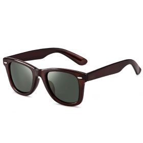 Classic Wayfarer Sunglasses Driving Sunglasses Luxury Fashion Designer Sunglasses Coating UV400 Fishing Eyewear (Lenses Color: D)