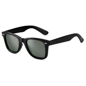Classic Wayfarer Sunglasses Driving Sunglasses Luxury Fashion Designer Sunglasses Coating UV400 Fishing Eyewear (Lenses Color: E)