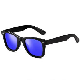 Classic Wayfarer Sunglasses Driving Sunglasses Luxury Fashion Designer Sunglasses Coating UV400 Fishing Eyewear (Lenses Color: B)