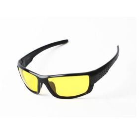 2023 New Black frame glasses Sports Sunglasses Polarized Men and Women brand designers driving Fishing Sun glasses UV400 (Lenses Color: Bright Night vision, Frame Color: MULTI)