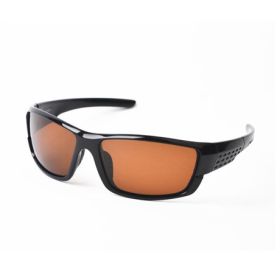 2023 New Black frame glasses Sports Sunglasses Polarized Men and Women brand designers driving Fishing Sun glasses UV400 (Lenses Color: Bright black brown, Frame Color: MULTI)