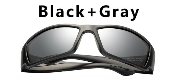 Vintage Square Polarized Sunglasses For Men Women Anti-glare Sport Driving Sunglasses Men Male 580P Corbina Eyewear UV400 (Lenses Color: C1, Frame Color: With Packing)