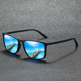 2/3PCS NEW 2025 Square Polarized Sunglasses Anti Glare Sun Shades For Summer Party Vacation Travel Driving Fishing UV400 (Lenses Color: C3)