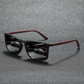 2/3PCS NEW 2025 Square Polarized Sunglasses Anti Glare Sun Shades For Summer Party Vacation Travel Driving Fishing UV400 (Lenses Color: C1)