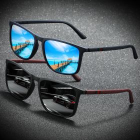 2/3PCS NEW 2025 Square Polarized Sunglasses Anti Glare Sun Shades For Summer Party Vacation Travel Driving Fishing UV400 (Lenses Color: 2PCS-2)