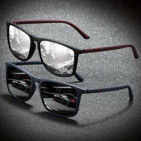 2/3PCS NEW 2025 Square Polarized Sunglasses Anti Glare Sun Shades For Summer Party Vacation Travel Driving Fishing UV400 (Lenses Color: 2PCS-3)