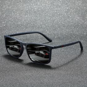 2/3PCS NEW 2025 Square Polarized Sunglasses Anti Glare Sun Shades For Summer Party Vacation Travel Driving Fishing UV400 (Lenses Color: C5)