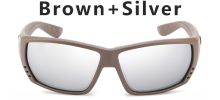 Brand Design Square Sun Glasses for Men Classic Mirror Driver Polarized Sunglasses Travel Male Shades Tuna Alley Sunglasses Men