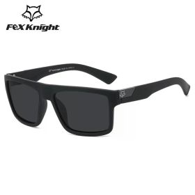 New Fox Knight Brand Square Sunglasses Women Men High Quality Glasses Outdoor Riding Fishing Sun Glasses Retro Shades Uv400 (Lenses Color: TYJ51-4)