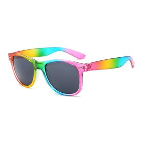 Fashion Vintage Square Sports Sunglasses Men Women Fishing Driving for Man Woman Sun Glasses for Party Festival Eyewear (Lenses Color: 2, Frame Color: MULTI)