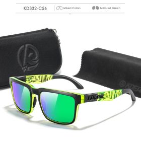 Fabulous Look KDEAM Sunglasses Men UV Blocked And Polarized Sunglasses Women For Fishing Driving Hiking With Zipper Case (Lenses Color: C56)