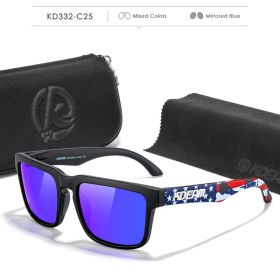 Fabulous Look KDEAM Sunglasses Men UV Blocked And Polarized Sunglasses Women For Fishing Driving Hiking With Zipper Case (Lenses Color: C25)