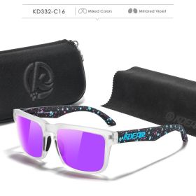 Fabulous Look KDEAM Sunglasses Men UV Blocked And Polarized Sunglasses Women For Fishing Driving Hiking With Zipper Case (Lenses Color: C16)