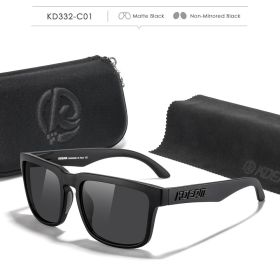Fabulous Look KDEAM Sunglasses Men UV Blocked And Polarized Sunglasses Women For Fishing Driving Hiking With Zipper Case (Lenses Color: C1)