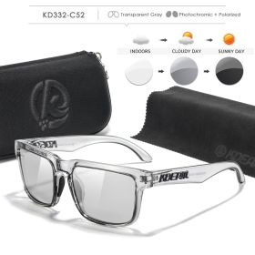 Fabulous Look KDEAM Sunglasses Men UV Blocked And Polarized Sunglasses Women For Fishing Driving Hiking With Zipper Case (Lenses Color: C52)