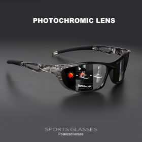 1/3PCS Vintage Sports Sunglasses Men Women Fishing Running Cycling Mountaineering Sport Man Sun Glasses Anti-Glare UV400 (Lenses Color: C2)
