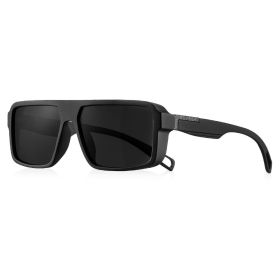 CRIXALIS Classic Square Polarized Sunglasses for Men Women Fashion Sports Sunglasses Male Vintage Outdoor Driving Fishing Shades (Lenses Color: C2 Black Gray, Frame Color: other)