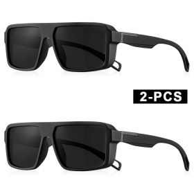 CRIXALIS Classic Square Polarized Sunglasses for Men Women Fashion Sports Sunglasses Male Vintage Outdoor Driving Fishing Shades (Lenses Color: C14, Frame Color: other)