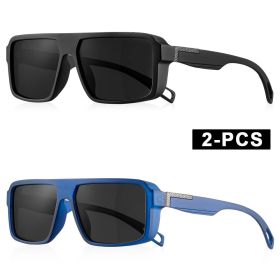 CRIXALIS Classic Square Polarized Sunglasses for Men Women Fashion Sports Sunglasses Male Vintage Outdoor Driving Fishing Shades (Lenses Color: C15, Frame Color: other)