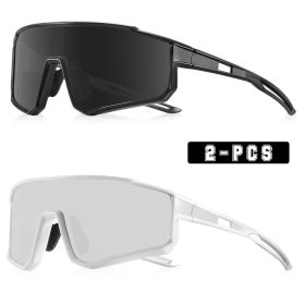 AOFLY Polarized Sunglasses Men Lightweight Frame Anti Glare Driving Fishing Golf Outdoors Photochromic Sun Glasses Male Women (Lenses Color: C27)