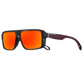 CRIXALIS Classic Square Polarized Sunglasses for Men Women Fashion Sports Sunglasses Male Vintage Outdoor Driving Fishing Shades (Lenses Color: C17, Frame Color: other)