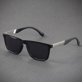 CRIXALIS Classic Square Polarized Sunglasses for Men Women Fashion Sports Sunglasses Male Vintage Outdoor Driving Fishing Shades (Lenses Color: C23, Frame Color: other)
