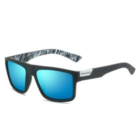 Fashion Vintage Square Polarized Sunglasses Men Women Driving Fishing Luxury Brand Designer Sun Glasses Driver's Eyewear UV400 (Lenses Color: C2)