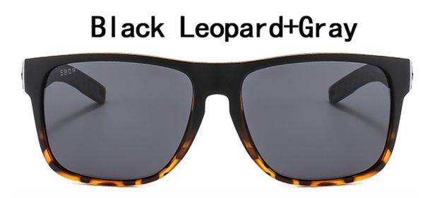 Brand Design Polarized Sunglasses Men Women Classic Driving Fishing Square Sun Glasses for Men Male Spearo Goggle UV400 Gafas (Lenses Color: C3, Frame Color: Without Packing)