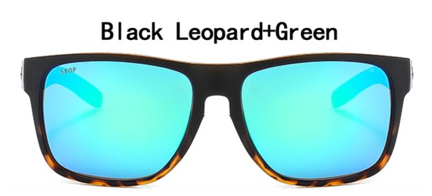 Brand Design Polarized Sunglasses Men Women Classic Driving Fishing Square Sun Glasses for Men Male Spearo Goggle UV400 Gafas (Lenses Color: C4, Frame Color: Without Packing)