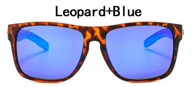 Brand Design Polarized Sunglasses Men Women Classic Driving Fishing Square Sun Glasses for Men Male Spearo Goggle UV400 Gafas (Lenses Color: C5, Frame Color: Without Packing)