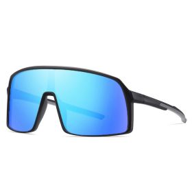 MTB Polarized Large Frame UV400 Polarized Sports Cycling Bike Glasses Men Women TR90 MTB Baseball Running Fishing Sunglasses (Lenses Color: C10)
