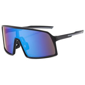 MTB Polarized Large Frame UV400 Polarized Sports Cycling Bike Glasses Men Women TR90 MTB Baseball Running Fishing Sunglasses (Lenses Color: C3)