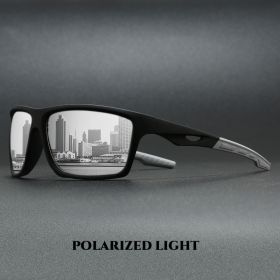 2025 New Sports Polarized Sunglasses Wraparound Design Multicolor Coated Lenses Unisex UV Protection for Driving Fishing Durable (Lenses Color: C4)