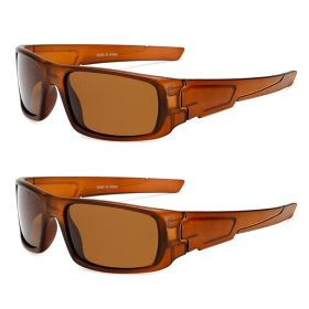 Square Vintage Sunglasses Men Women Retro Luxury Brand Designer Rectangle Sun Glasses For Driving Fishing UV400 Eyewear Shades (Lenses Color: 2C5)