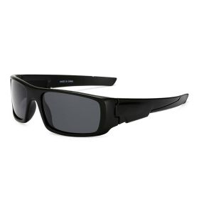Square Vintage Sunglasses Men Women Retro Luxury Brand Designer Rectangle Sun Glasses For Driving Fishing UV400 Eyewear Shades (Lenses Color: C1)