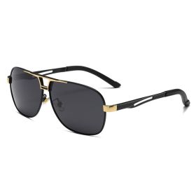 Day and Night Color-changing Sunglasses Polarized Sunglasses Men Fishing Driving Driving Sunglasses (Lenses Color: Gold Gray)