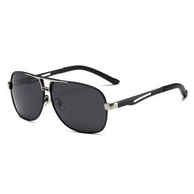 Day and Night Color-changing Sunglasses Polarized Sunglasses Men Fishing Driving Driving Sunglasses (Lenses Color: Silver Gray)