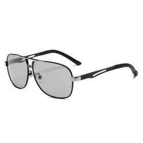 Day and Night Color-changing Sunglasses Polarized Sunglasses Men Fishing Driving Driving Sunglasses (Lenses Color: BS photochromic)