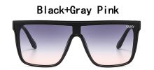 Quay Brand Designer Square Sunglasses Women Fashion Flat Top Nightfall Sunglasses Woman Traveling Shades Female Oculos UV400